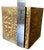 Brass Vintage Solid Brass Embossed Floral Tissue Box Cover – Arts & Crafts, Art Nouveau, Boho For Sale - Image 8 of 8