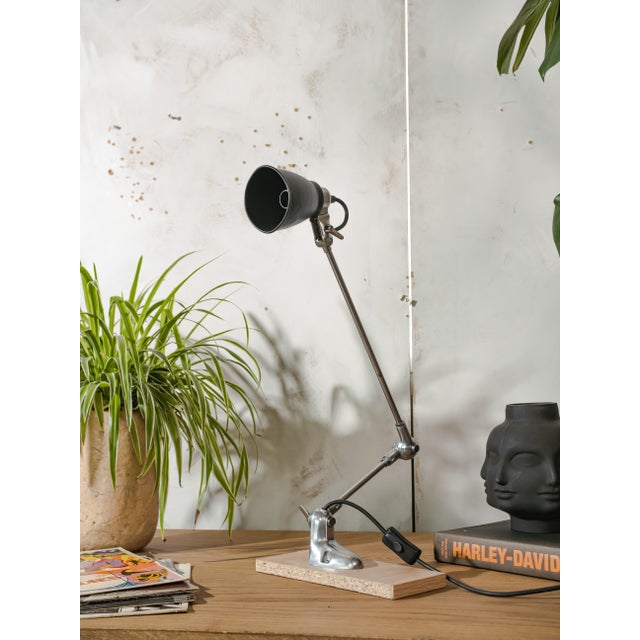 Two-Arm Articulated Sewing Machine Lamp from Pfaff, Germany, 1950s For Sale - Image 6 of 16