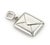 The Louis Vuitton 18k White Gold Envelope Charm Pendant is a luxurious and stylish piece of jewelry. Crafted from solid...