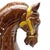 Tang Style Sancai Glaze Ceramic War Horse Sculpture, 12.5" For Sale - Image 9 of 15
