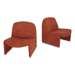 Giancarlo Piretti “Alky” Chairs, a Pair For Sale