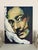 2020s Huge 4’x3’ Artist Amy Burkman (From Tig Notaro Shows) Painting of Salvador Dali Large For Sale - Image 5 of 12