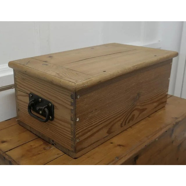 Victorian Pine Craft Box For Sale - Image 6 of 8