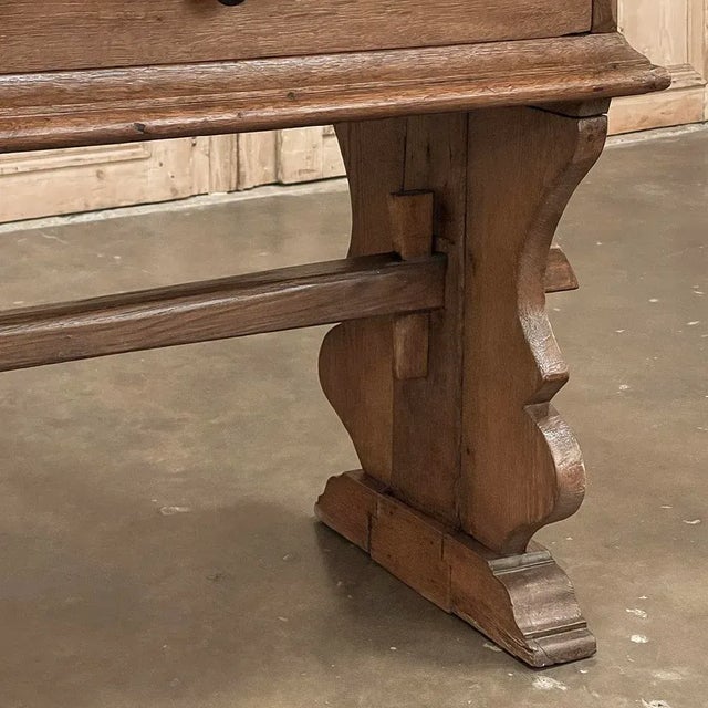Chestnut Rustic Mid-19th Century Spanish End Table For Sale - Image 8 of 13