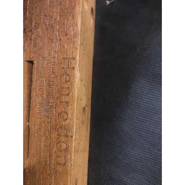 1990s Henredon Dining Chairs With Armrests - A Pair For Sale - Image 9 of 10