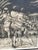 1980s Vintage Michigan Wolverine Basketball 1987 Takeshi Yamada Framed Intaglio Print For Sale - Image 5 of 11