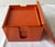 Mid 20th Century Vintage Japanese Orange Lacquerware Coaster Set - 6 pcs with Box For Sale - Image 5 of 9