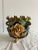 Antique French Barbotine Majolica Applied Rose Vase. Stamped on bottom. Stamped England and 00. In very good vintage...
