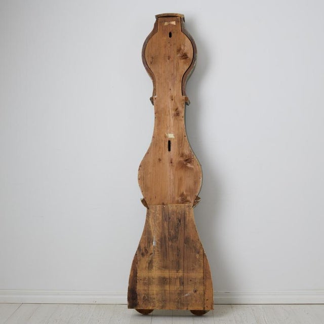 Antique Long Case Clock in Rococo Style, 1800s For Sale - Image 6 of 10