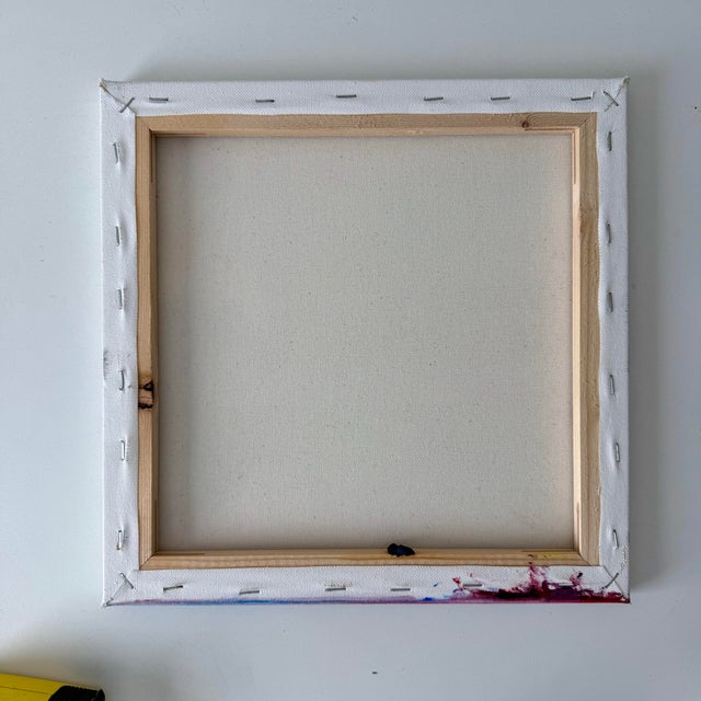 Textile Coastal Marsh Painting For Sale - Image 7 of 7