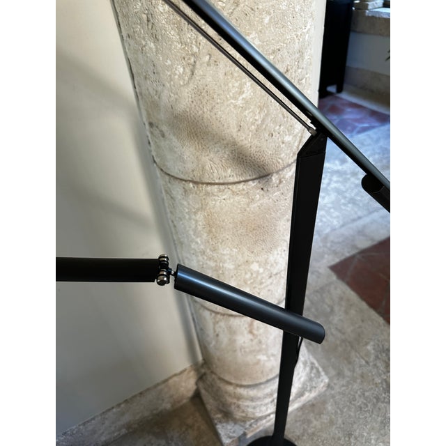 All of the exceptional styling of the Equo LED Desk Lamp in a beautiful floor lamp. The same willowy sculpture has been...