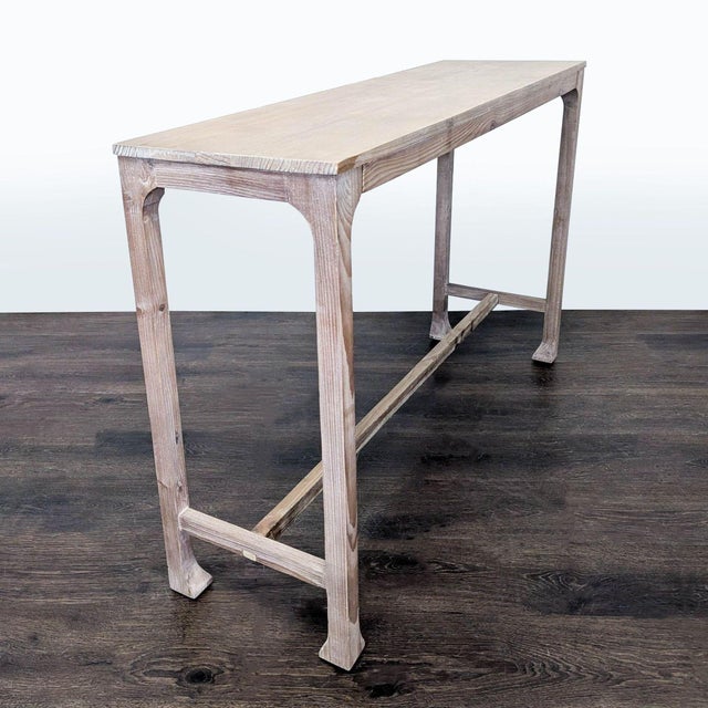 Threshold With Studio McGee Wood Console Table For Sale - Image 4 of 9