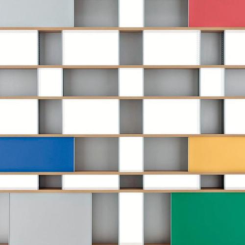 Shelving unit model nuage designed by charlotte perriand in 1952-56. Relaunched by cassina in 2012. Manufactured by...