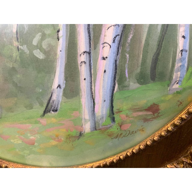Paint 20th Century Woodland Watercolor Art For Sale - Image 7 of 7