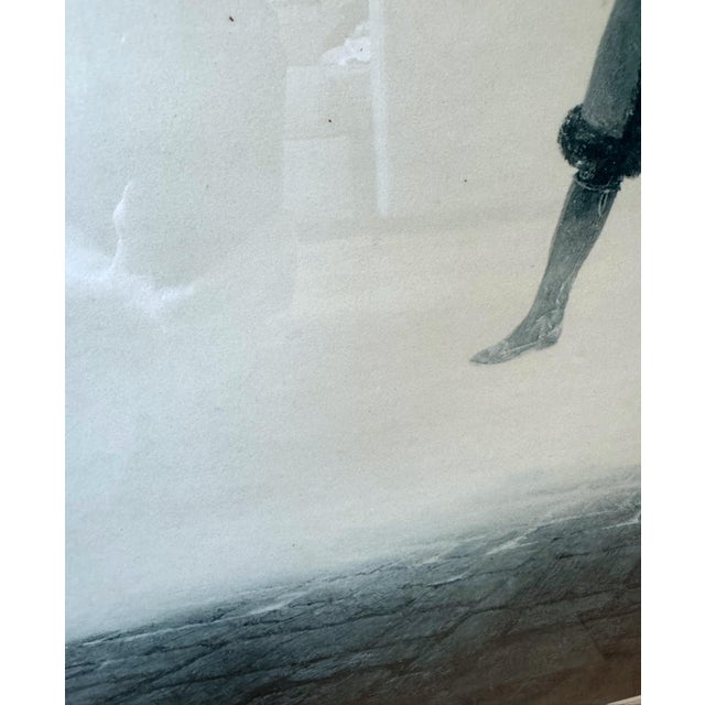 1968 Large Vintage Andrew Wyeth Collotype Print “Outpost