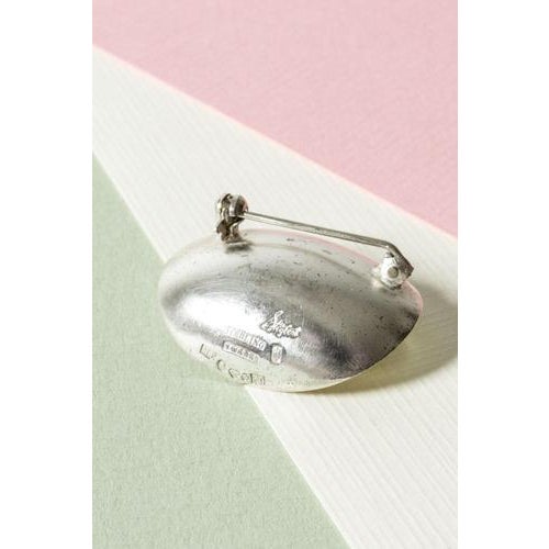 1950s Silver Bowl Brooch from Sigurd Persson, 1956 For Sale - Image 5 of 6