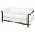 Italian Modern LC2 Sofa by Le Corbusier, Jeanneret and Perriand for Cassina, 1980s For Sale - Image 13 of 13