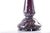 Violet Glass Candleholder, Northern Europe, 1970s For Sale - Image 3 of 5