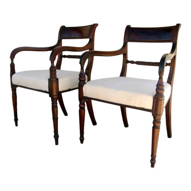 Mahogany Regency Period - a Pair For Sale
