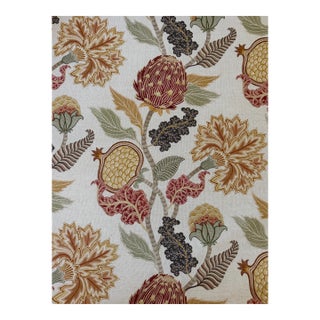 Osborne and Little Cynara F8022 7 3/4 Yards Drapery Upholstery Linen Fabric For Sale