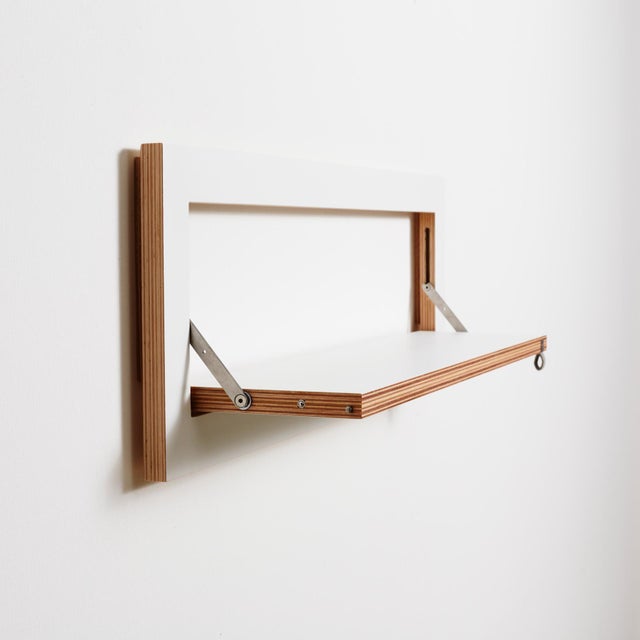 Fläpps Shelf 80×27-1 in White by Ambivalenz For Sale - Image 6 of 6