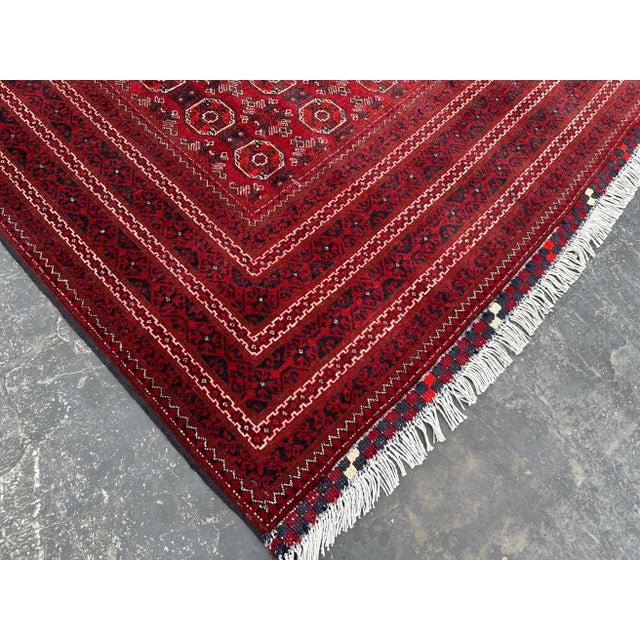 This One-of-a-kind rug has been painstakingly crafted using centuries-old traditional weaving techniques by expert...