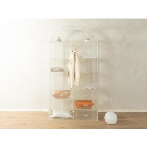 Vintage Acrylic Wardrobe, 1980s For Sale - Image 11 of 11