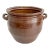 French Stoneware Confit Pot Large For Sale
