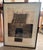 Black Mid-Century Black & White Geometric Abstract Painting, by Artist Scunio, 31.25” H X 24.25” W For Sale - Image 8 of 10