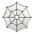 Vintage Wrought Iron Spiderweb Mirror For Sale