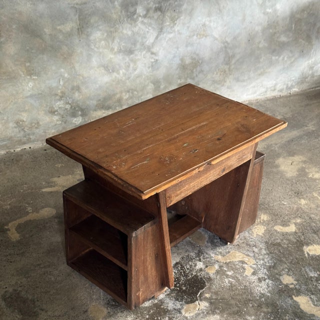 Vintage Side Table in Teak, 1960s For Sale - Image 11 of 11
