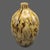 Mid-Century Modern Vintage Hand-Blown Art Glass Brown & Cream Tortoise-Style Vase 13'' Tall For Sale - Image 3 of 9