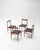 Wood Scandinavian Style Wooden Chairs, 1970s, Set of 4 For Sale - Image 7 of 7