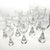 Elegant set of 12 Holmegaard Princess crystal glasses designed by Bent Severin for Holmegaard, Denmark. This complete...
