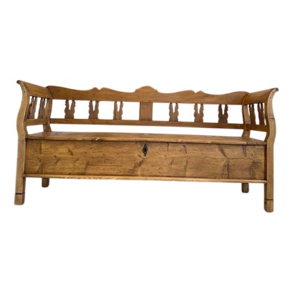 Provincial Biedermeier Chest with Storage For Sale