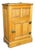 1940s Oak Hinged Top/Tin Lined/Front Door Ice Box For Sale