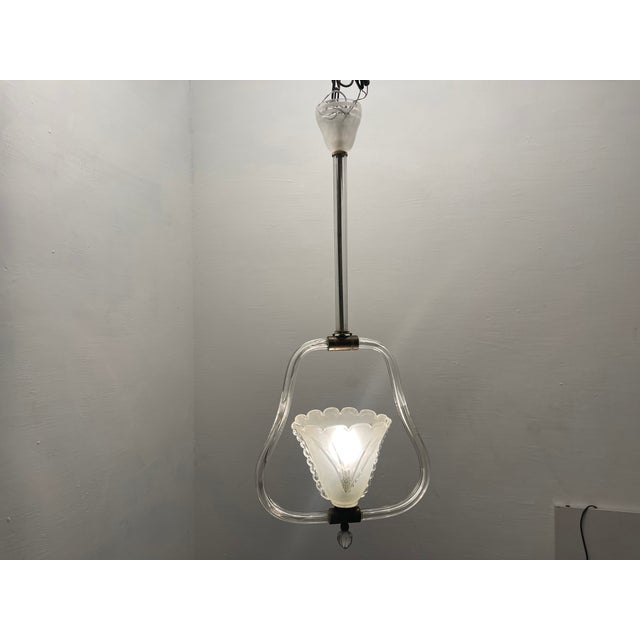 Murano Glass Pendant, 1950s For Sale - Image 3 of 13