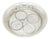 Circular Silver Catchall with 200 Reis Coins of King Carlos I For Sale