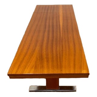 Vintage Coffee Table with Chrome Feet by Tatra Nabytok, 1970 For Sale