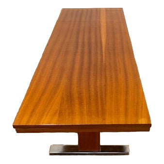 Vintage Coffee Table with Chrome Feet by Tatra Nabytok, 1970 For Sale