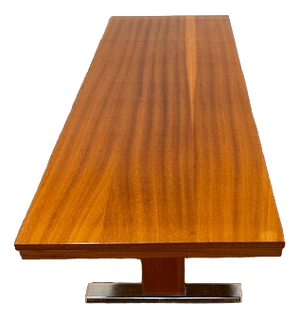Vintage Coffee Table with Chrome Feet by Tatra Nabytok, 1970