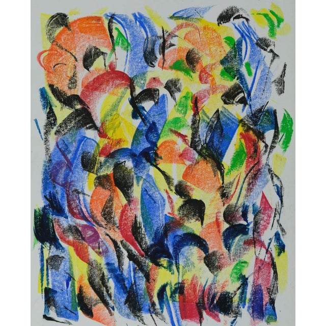 Françoise GALLE (1940) Sunrise Color pastel Signed in felt-tip pen by the artist On heavy paper, 25 x 33 cm (approx. 10 x...