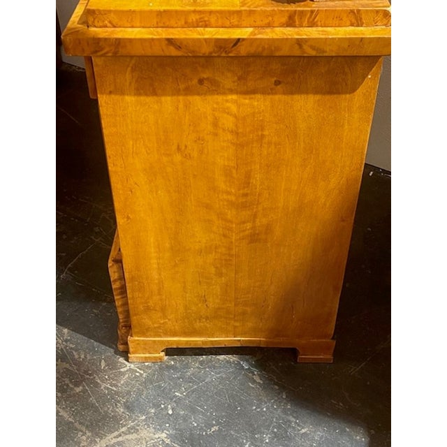 19th Century 19th C. German Biedermeier Maple Commode For Sale - Image 5 of 7