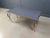 Hollywood Regency Vintage Brass Swan Coffee Table, 1970s For Sale - Image 3 of 11