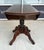 Antique Mahogany Drop Leaf Table With Pedestal Base For Sale - Image 4 of 14