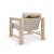 Natural Modern Armchair For Sale In Greensboro - Image 6 of 8