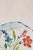 Mid 20th Century Set of 6 Hand Painted Floral Italian Plates For Sale - Image 11 of 14