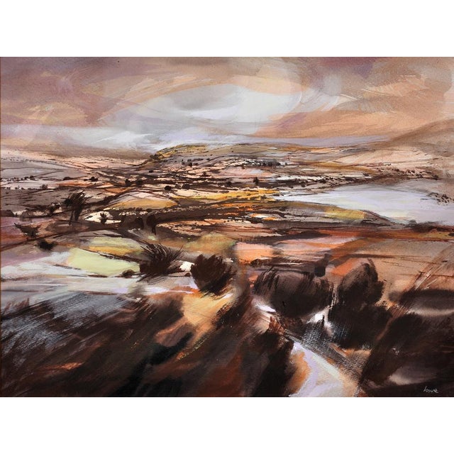 Ronald Lowe. English ( b.1932 - d.1985 ). Venture Into The Dales. Watercolour. Signed Lower Right. Image size 20.9 inches...