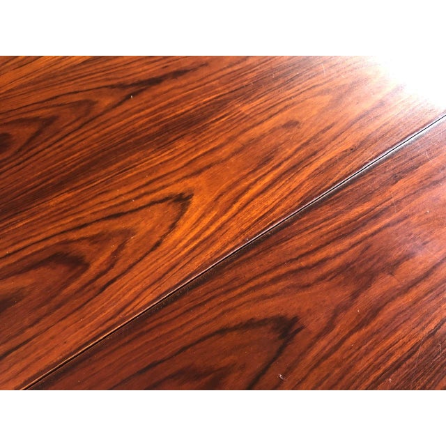 Mid 20th Century Mid-Century Round Extendable Dining Table with Butterfly Leaf, 1960s For Sale - Image 5 of 18