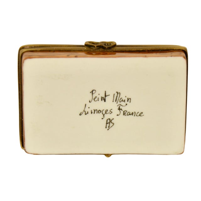 Limoges Paris Scene Puzzle Accent Box For Sale In Chicago - Image 6 of 6